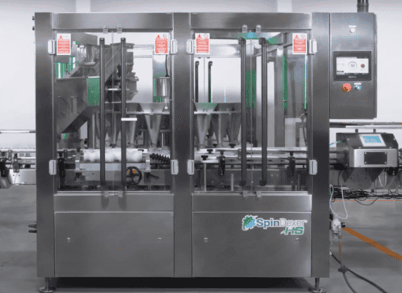 SpinDexer-HS Automatic Tube Filling Machine